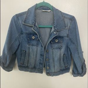 Cropped Denim Jacket